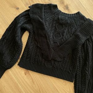 Saltwater black sweater